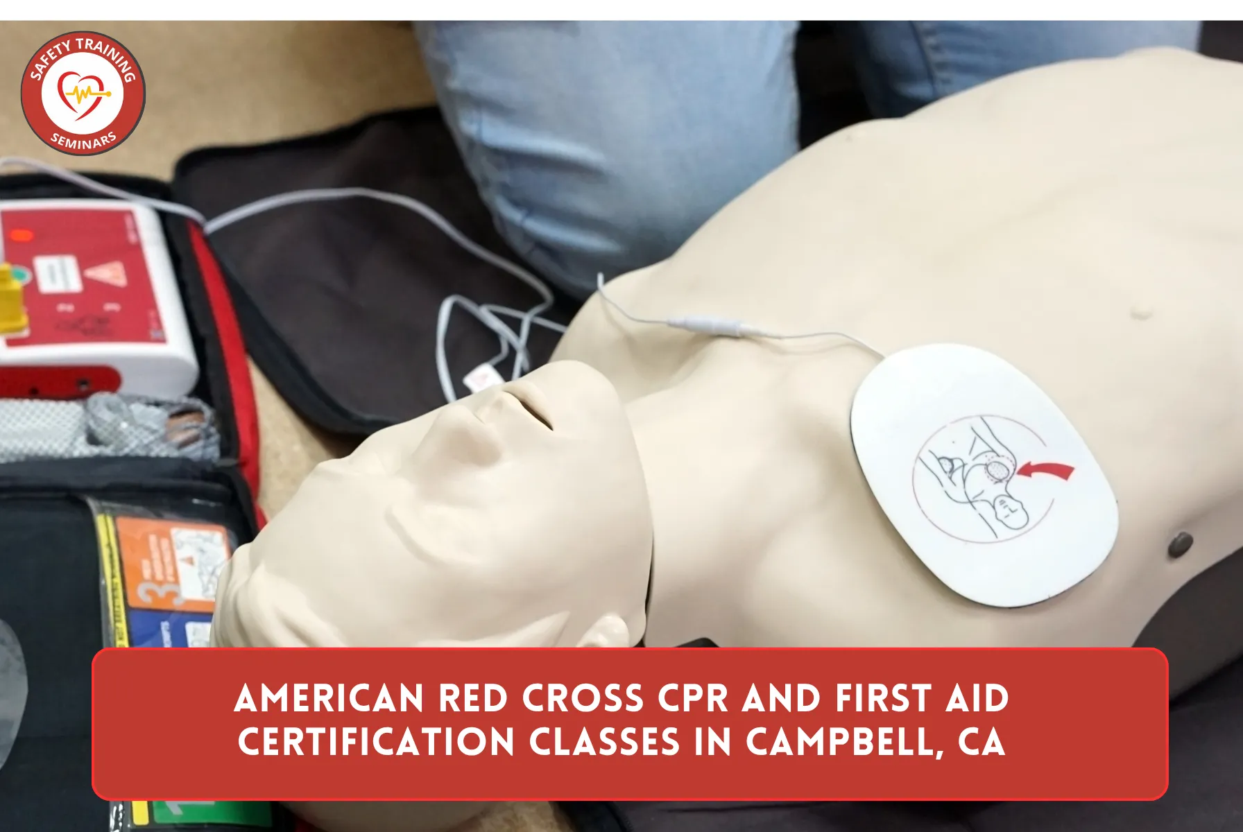 American Red Cross CPR and First Aid Certification Classes in Campbell, CA